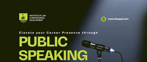 ILAWPD x PUBLIC SPEAKING
